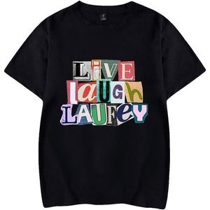 Laufey Live Laugh, Unisex T-shirt Graphics Unisex Tee